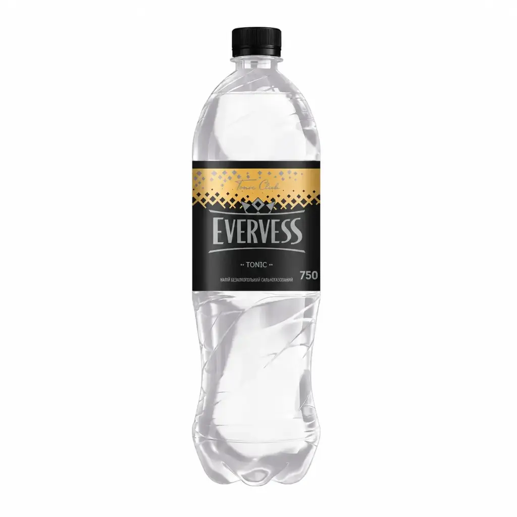 Вода б/а EVERVESS tonik 0.75л PET 12шт