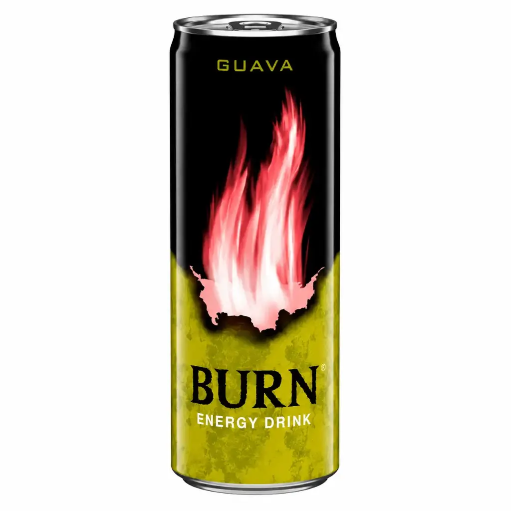 Енергетик б/а Burn Guava 0.25л зб 6шт