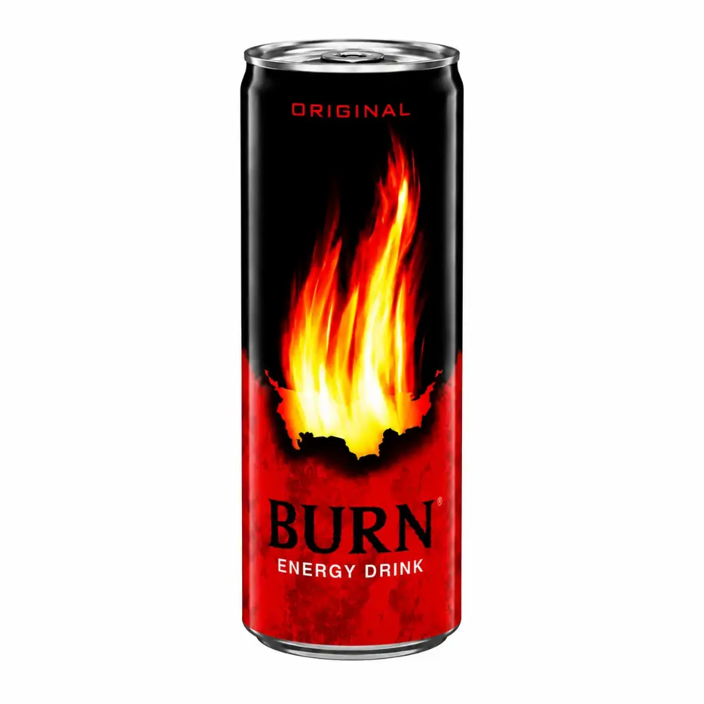 Енергетик б/а Burn Original 0.25л зб 6шт
