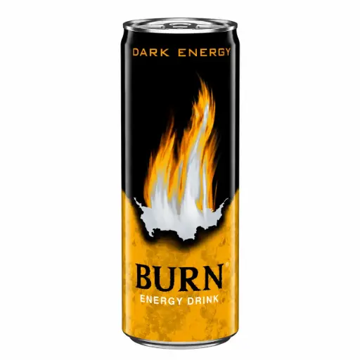 [SKU033] Енергетик б/а Burn Dark Energy 0.25л зб 6шт