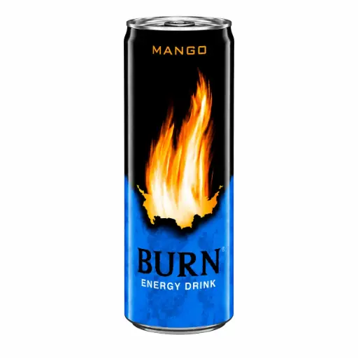 [SKU035] Енергетик б/а Burn Mango 0.25л зб 6шт