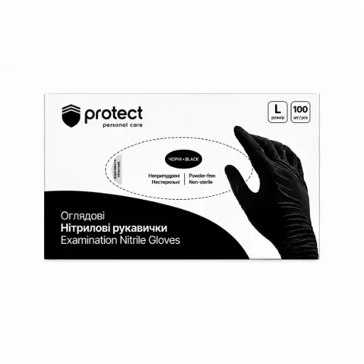 [SKU051] Рукавички нітрилові L (100шт)