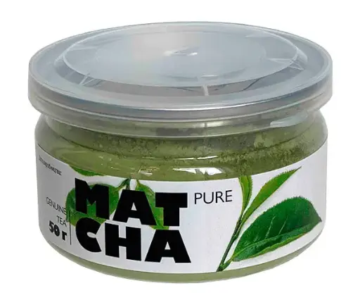 [SKU074] Матча зелена Matcha, банка 50г