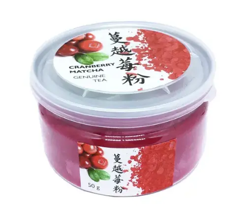 [SKU078] Матча червона Cranberry, банка 50г